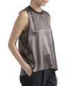 Peserico Silk Embellished Shell In Walnut