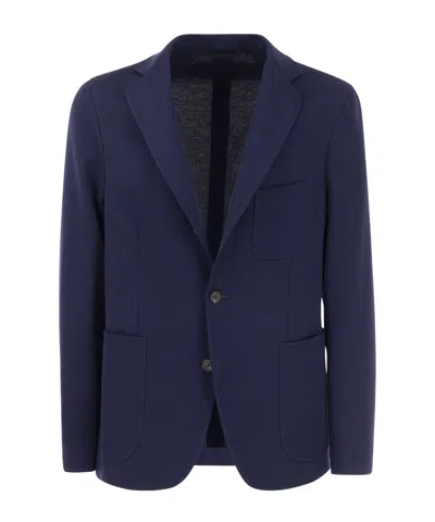 PESERICO SINGLE-BREASTED LONG SLEEVE SUIT JACKET