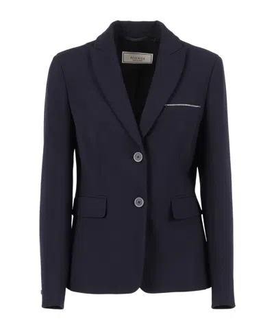 PESERICO SINGLE-BREASTED SUIT JACKET