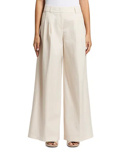 Peserico Single Dart Palazzo Trousers In Neutral