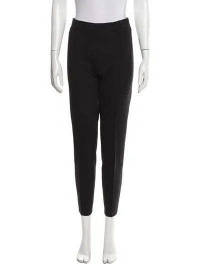 Pre-owned Peserico Skinny Leg Pants In Black