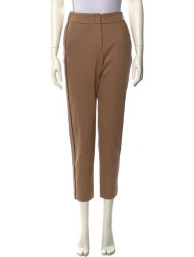 Pre-owned Peserico Skinny Leg Pants In Brown