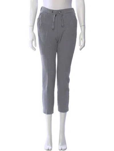 Pre-owned Peserico Skinny Leg Pants In Gray