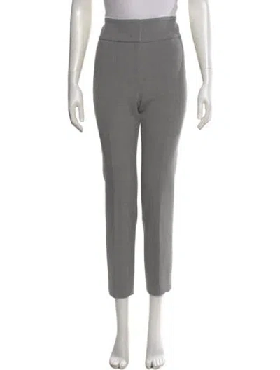Pre-owned Peserico Skinny Leg Pants In Gray