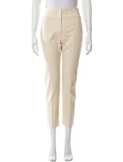 Pre-owned Peserico Skinny Leg Pants In Neutral