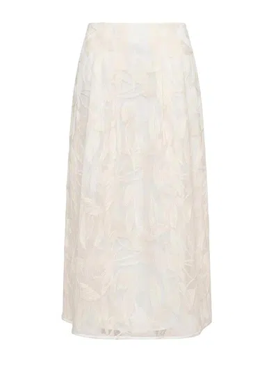 Peserico Skirt In White