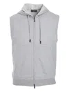 Peserico Sleeveless Hoodie