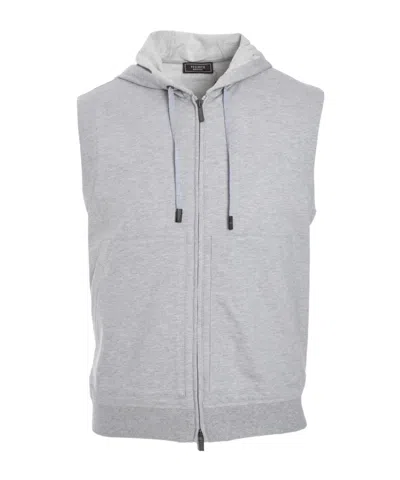 PESERICO SLEEVELESS HOODIE
