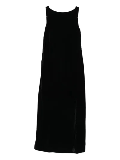 Peserico Sleeveless Maxi Dress In Black