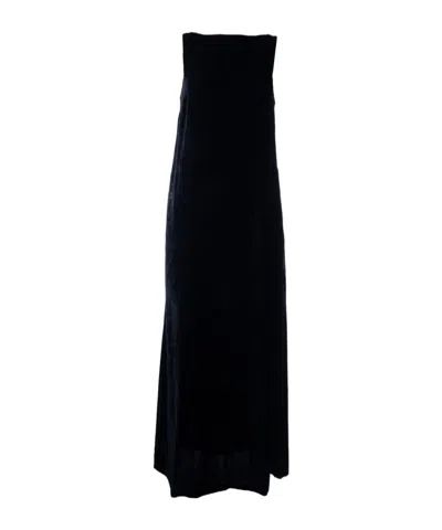 Peserico Sleeveless Maxi Dress In Black