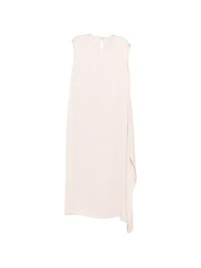 Peserico Sleeveless Midi Dress In Pink