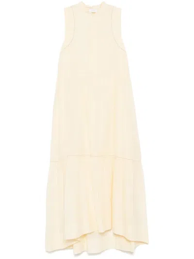 Peserico Sleeveless Midi Dress In Pink