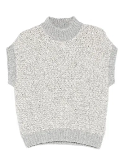 PESERICO SLEEVELESS SWEATER