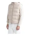 Peserico Sleeveless Vest In White