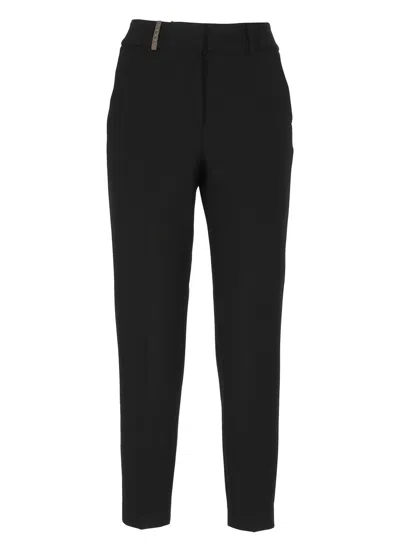 Peserico Pants In Black