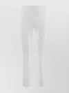 Peserico Slim Fit Cropped Trousers With Belt Loops