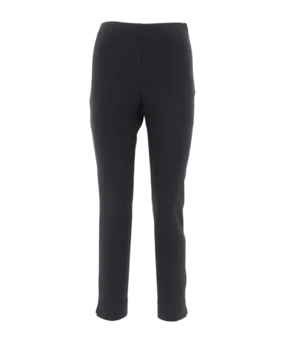 Peserico Slim Fit Pants In Black