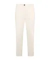 Peserico Slim-fit Trousers In White