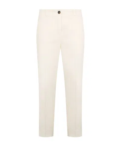 PESERICO SLIM-FIT TROUSERS