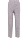 Peserico Cropped Linen Trousers
