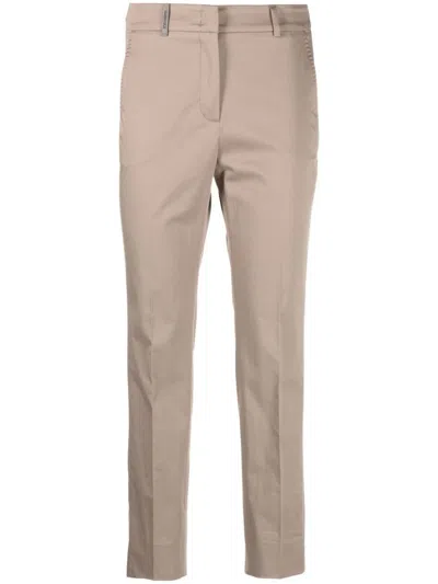 Peserico Trousers Brown