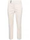 PESERICO PESERICO SLIM TROUSERS