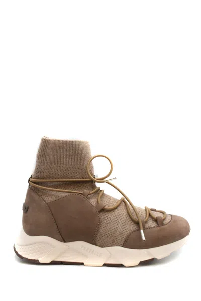 Peserico Sneakers Beige In Brown
