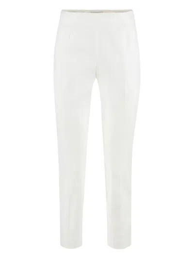 Peserico Split-ankle Trousers In White