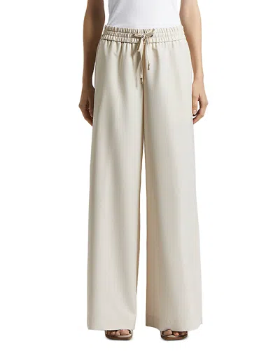 PESERICO SPLIT HEM PALAZZO PANTS