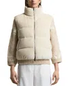 Peserico Stand Collar Puffer Vest In White