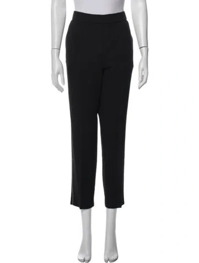 Pre-owned Peserico Straight Leg Pants In Black