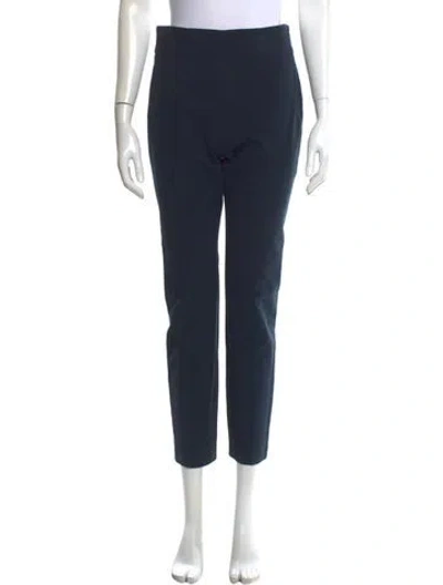 Pre-owned Peserico Straight Leg Pants In Blue