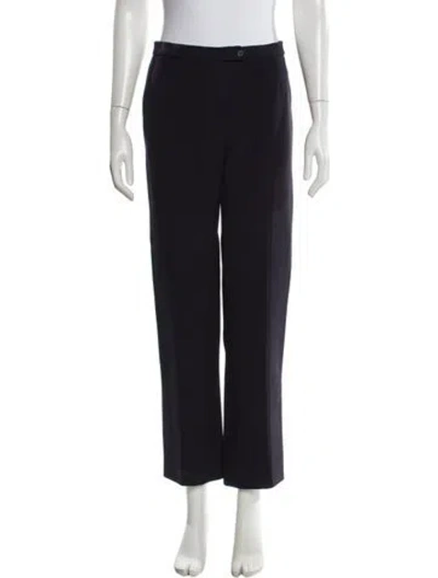 Pre-owned Peserico Straight Leg Pants In Blue