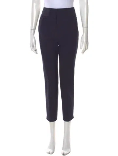 Pre-owned Peserico Straight Leg Pants In Blue
