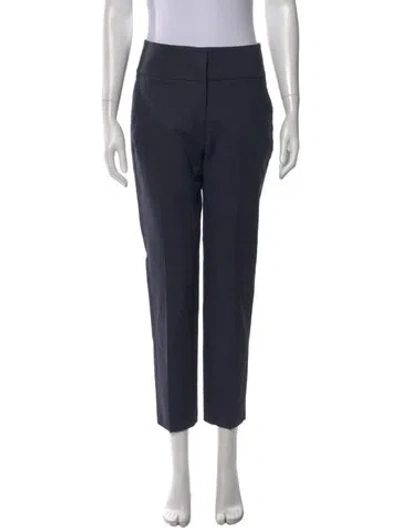 Pre-owned Peserico Straight Leg Pants In Blue