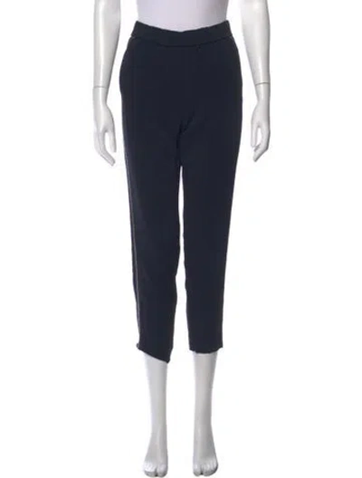 Pre-owned Peserico Straight Leg Pants In Blue