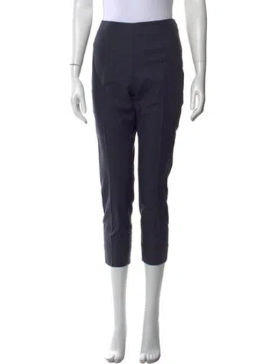 Pre-owned Peserico Straight Leg Pants In Blue