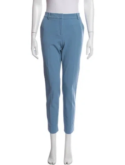 Pre-owned Peserico Straight Leg Pants In Blue