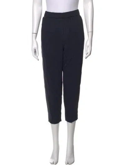 Pre-owned Peserico Straight Leg Pants In Blue