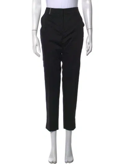 Pre-owned Peserico Straight Leg Pants In Blue