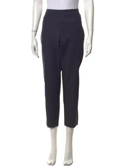 Pre-owned Peserico Straight Leg Pants In Blue