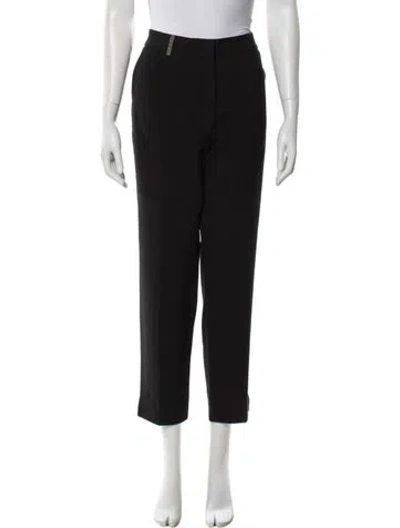 Pre-owned Peserico Straight Leg Pants In Brown
