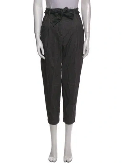 Pre-owned Peserico Straight Leg Pants In Gray