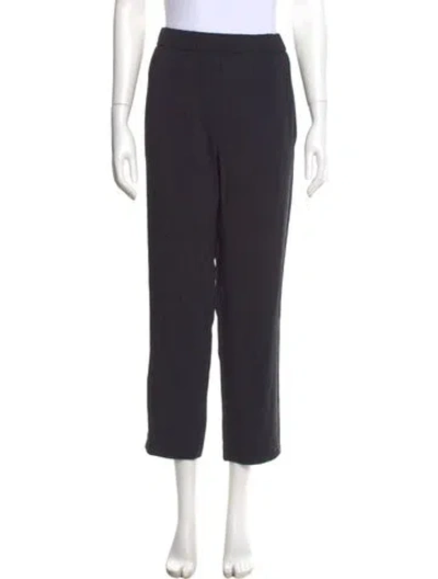 Pre-owned Peserico Straight Leg Pants In Gray