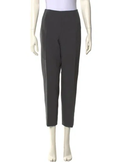 Pre-owned Peserico Straight Leg Pants In Gray