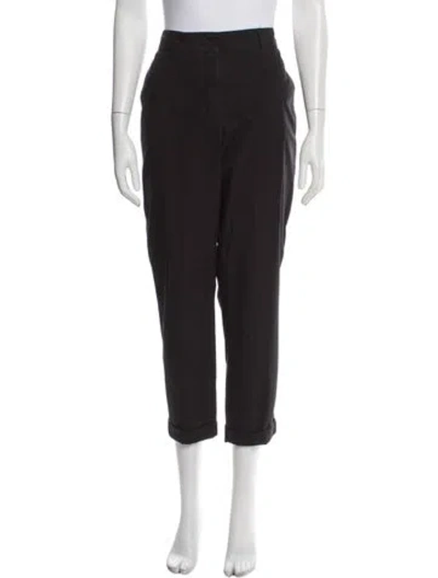 Pre-owned Peserico Straight Leg Pants In Gray