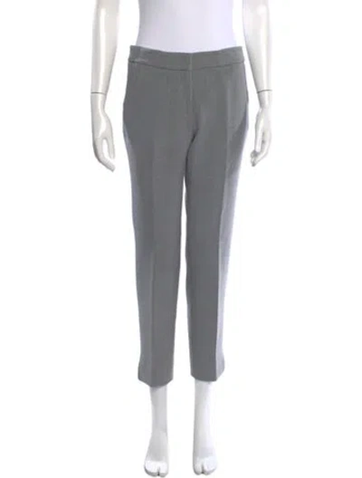 Pre-owned Peserico Straight Leg Pants In Grey