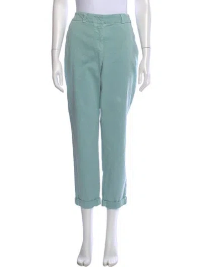 Pre-owned Peserico Straight Leg Pants In Multi