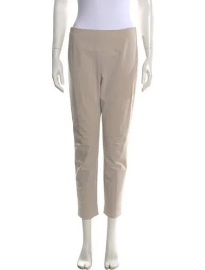 Pre-owned Peserico Straight Leg Pants In Neutral