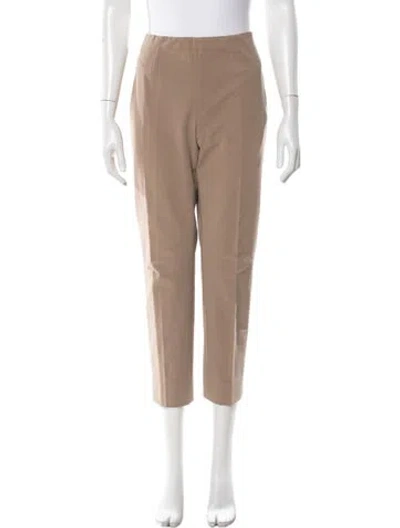 Pre-owned Peserico Straight Leg Pants In Neutral